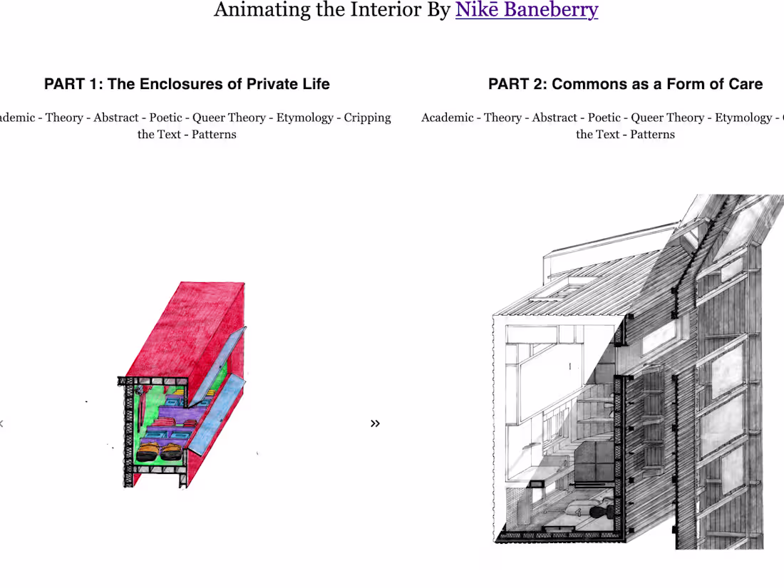 Cover image for Animating the Interior
