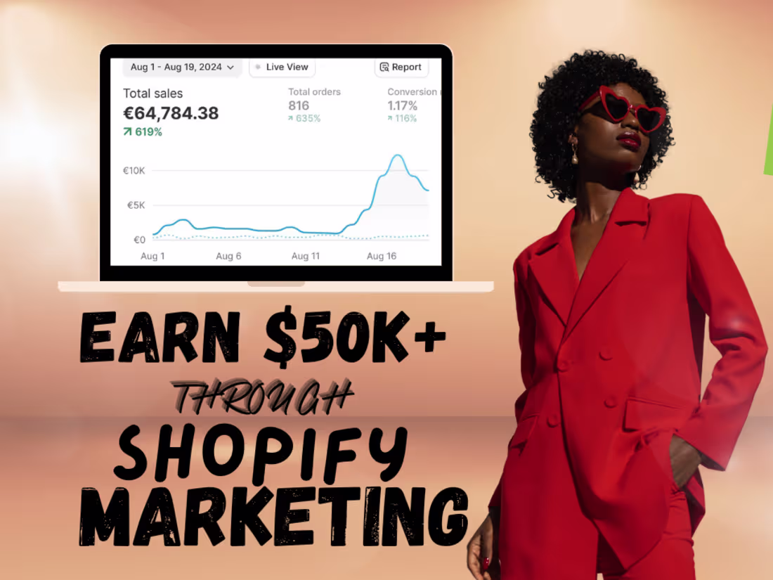 Cover image for klaviyo email marketing campaign, shopify store marketing