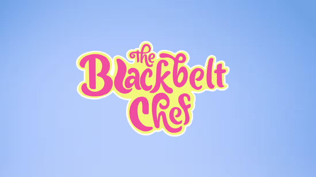 Cover image for The Blackbelt Chef Logo Design