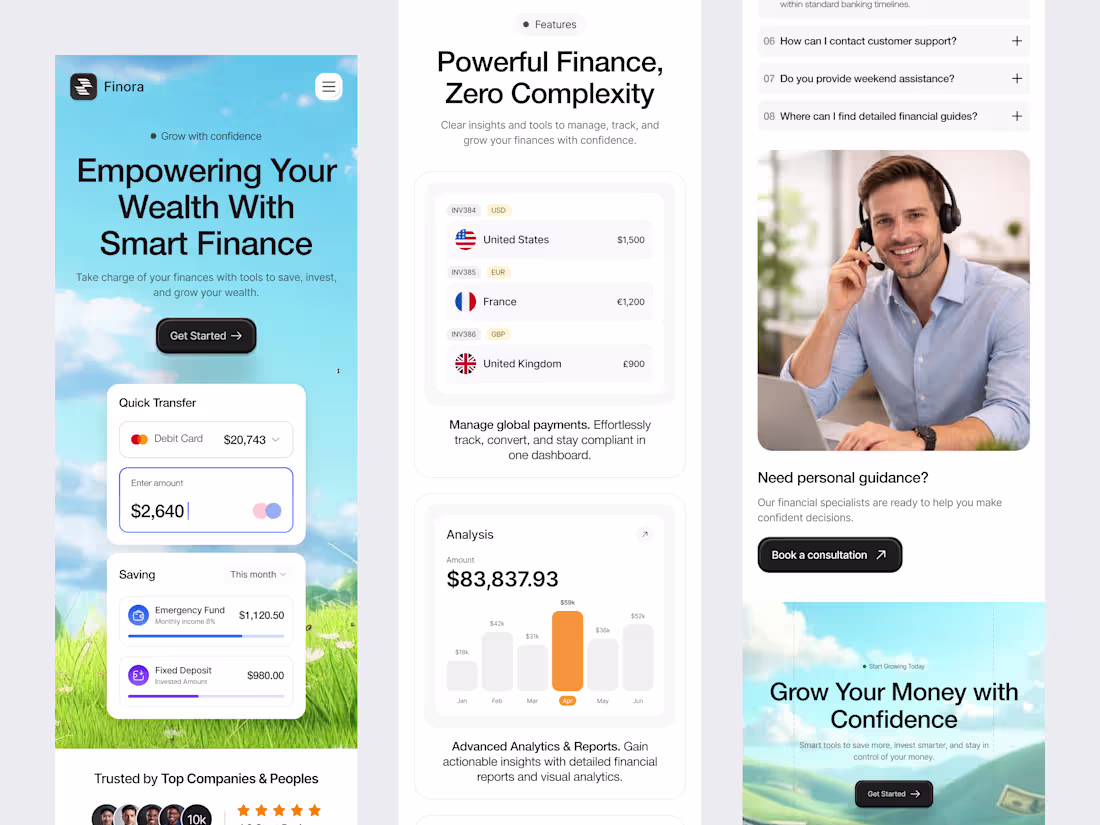 Cover image for SaaS Landing Page Mobile Responsive