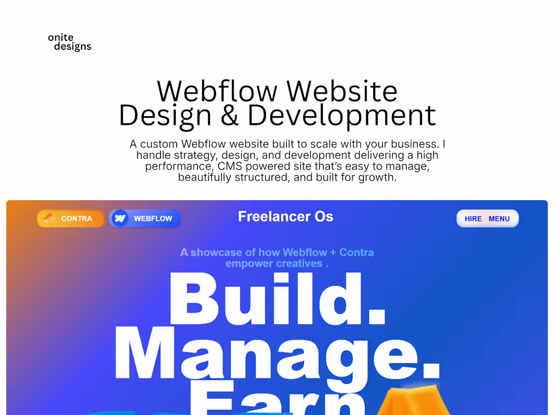 Cover image for Webflow Website Design & Development