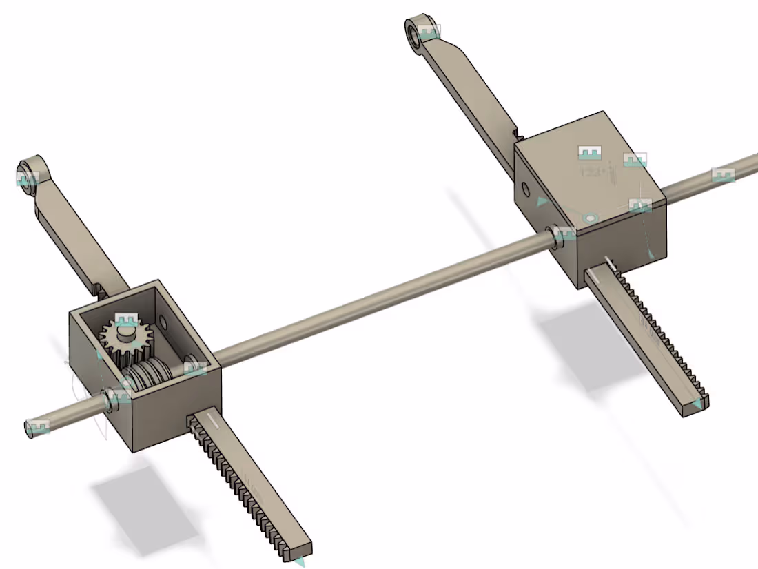 Cover image for Mechanical Motion Transfer System
