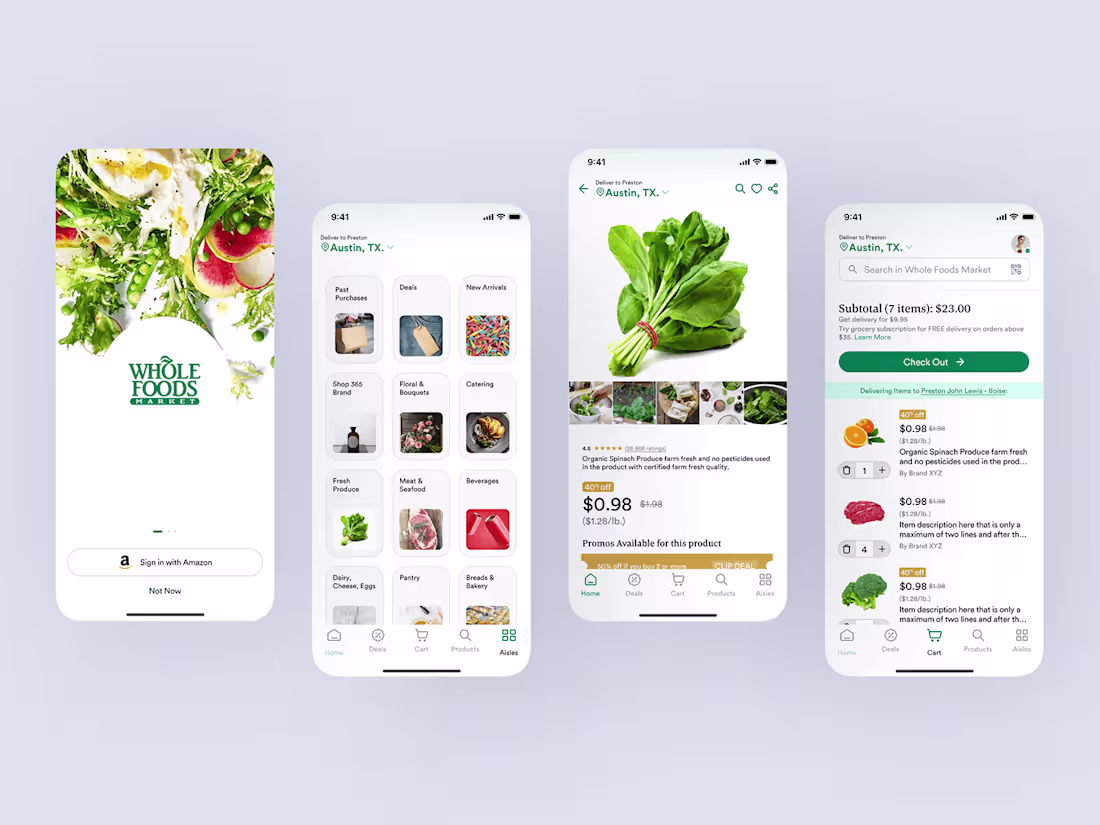 Cover image for Whole Foods Native App