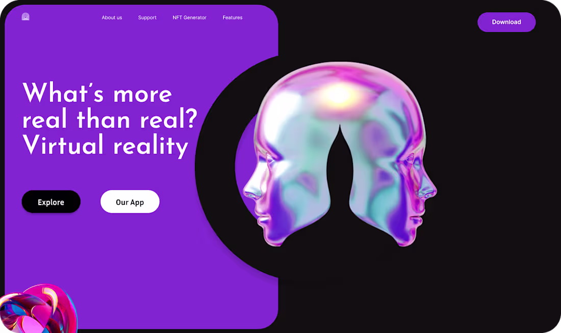 Cover image for NFT Website Design :: Behance