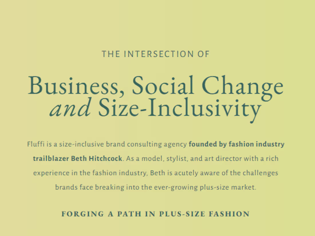 Cover image for Fluffi Body Diversity Brand Consulting (Website & Branding) 