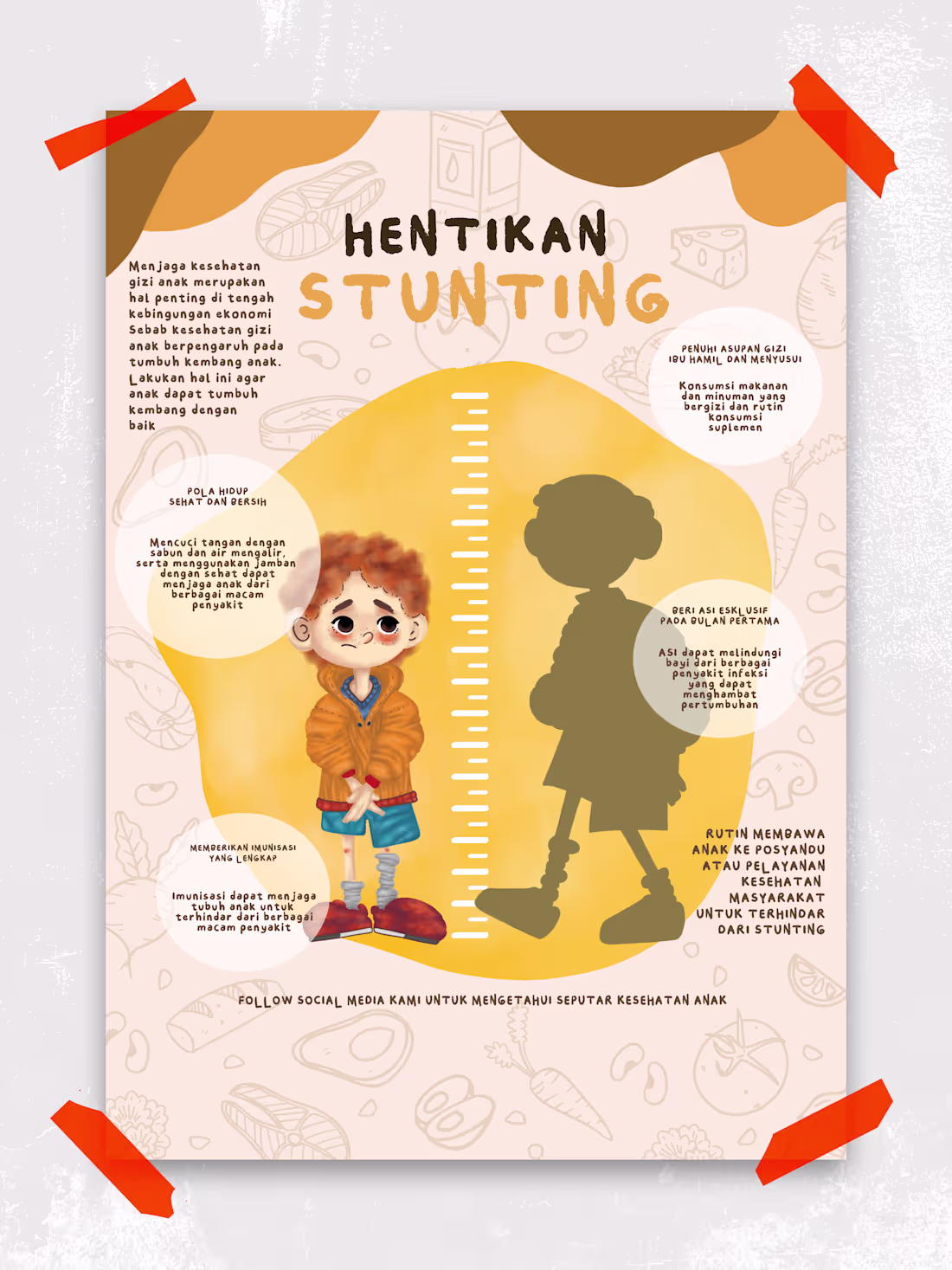 Cover image for Poster  design about Stunting
I