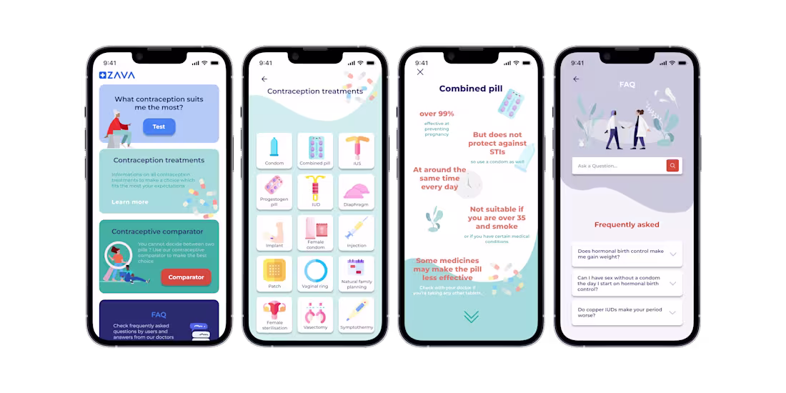 Cover image for Zava - Mobile App