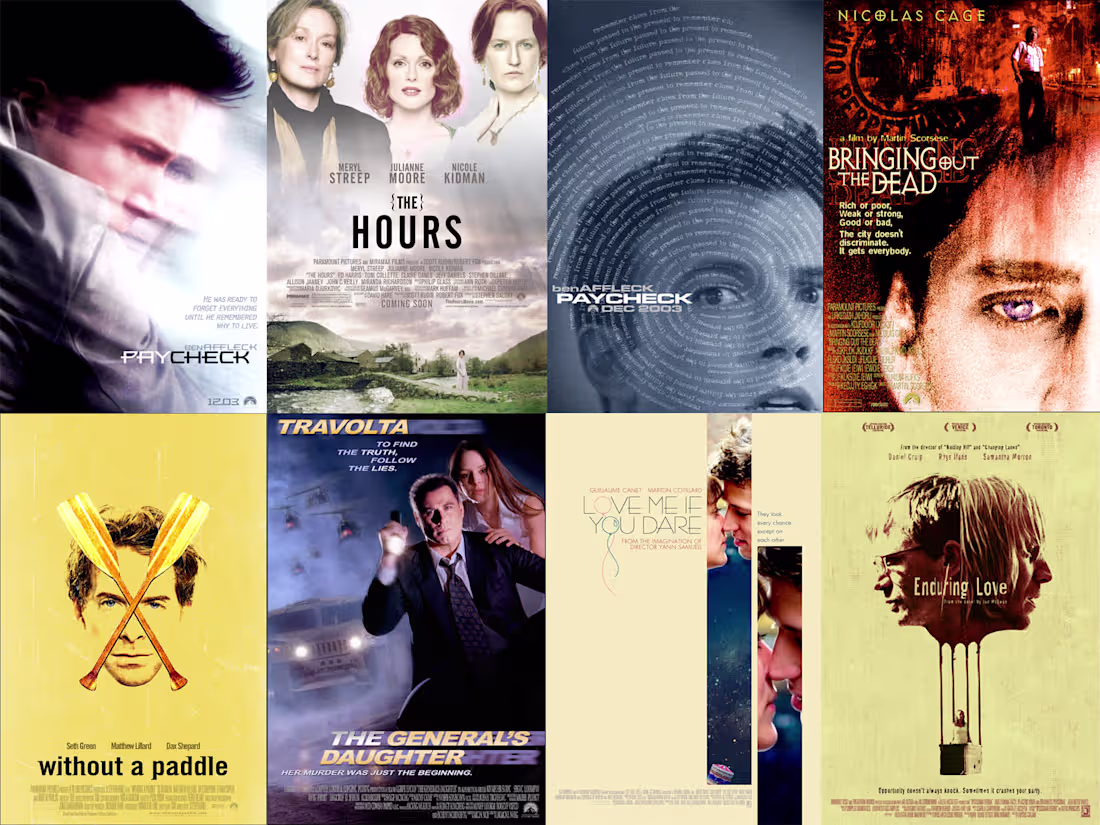 Cover image for Various Film Posters / Key Art for Paramount Pictures