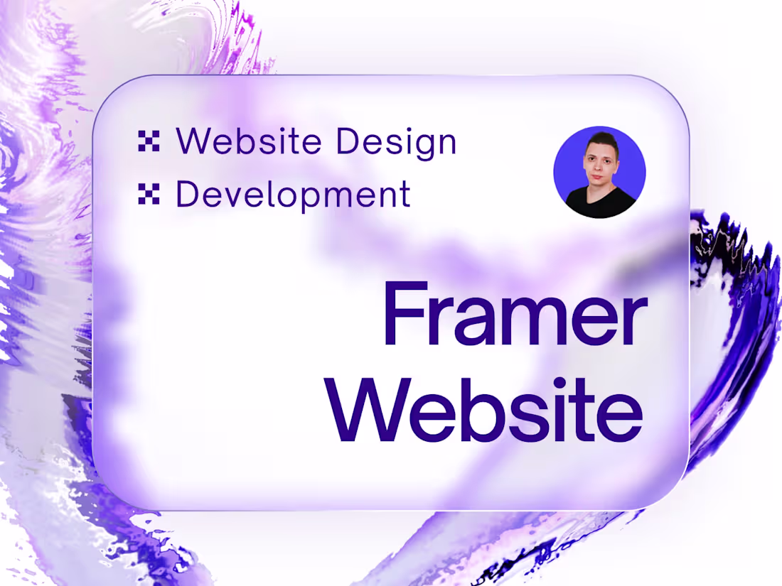 Cover image for Framer Website Design & Development