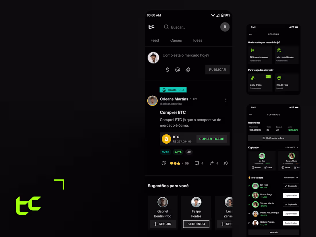 Cover image for Copy Trade - Mobile App