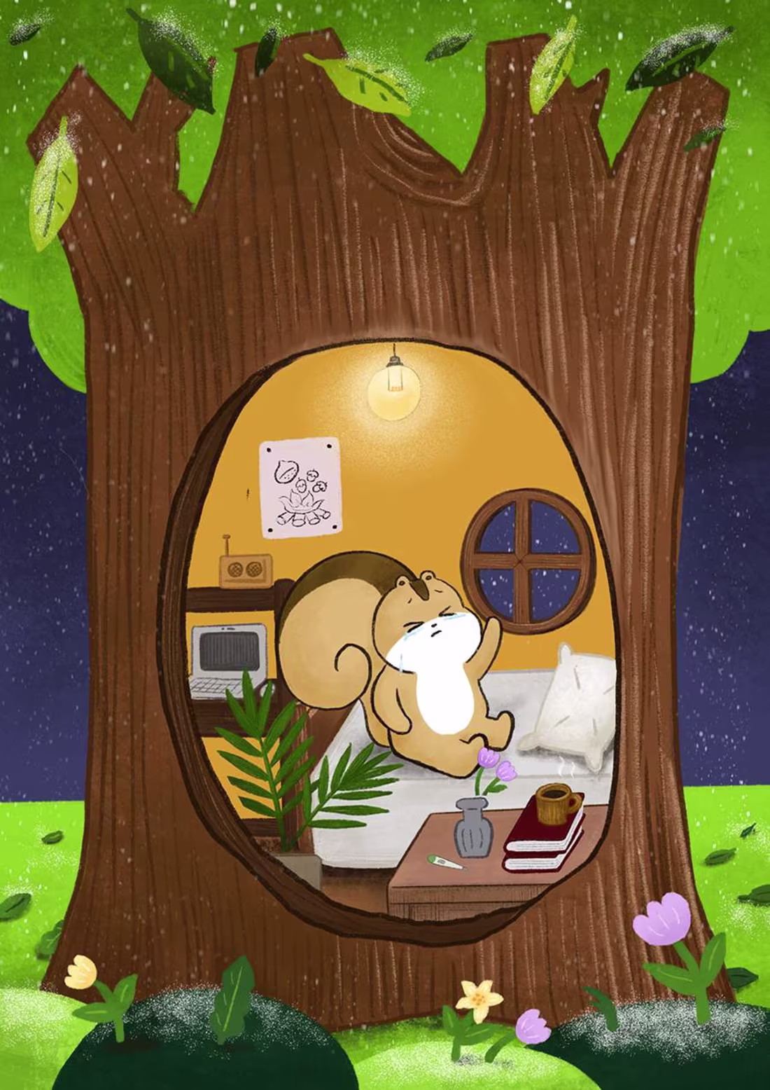 Cover image for Squirrels and Tree House