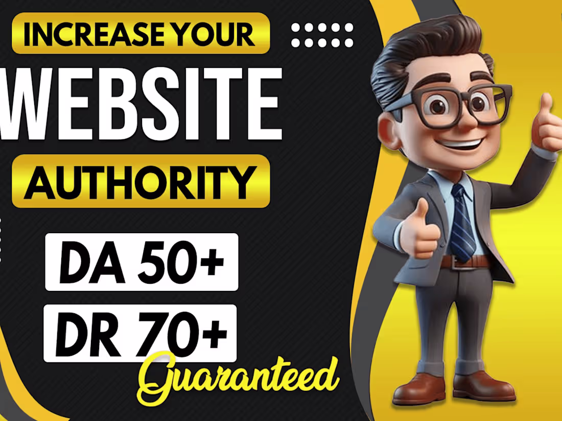 Cover image for I will do complete website SEO and increase site DA DR also