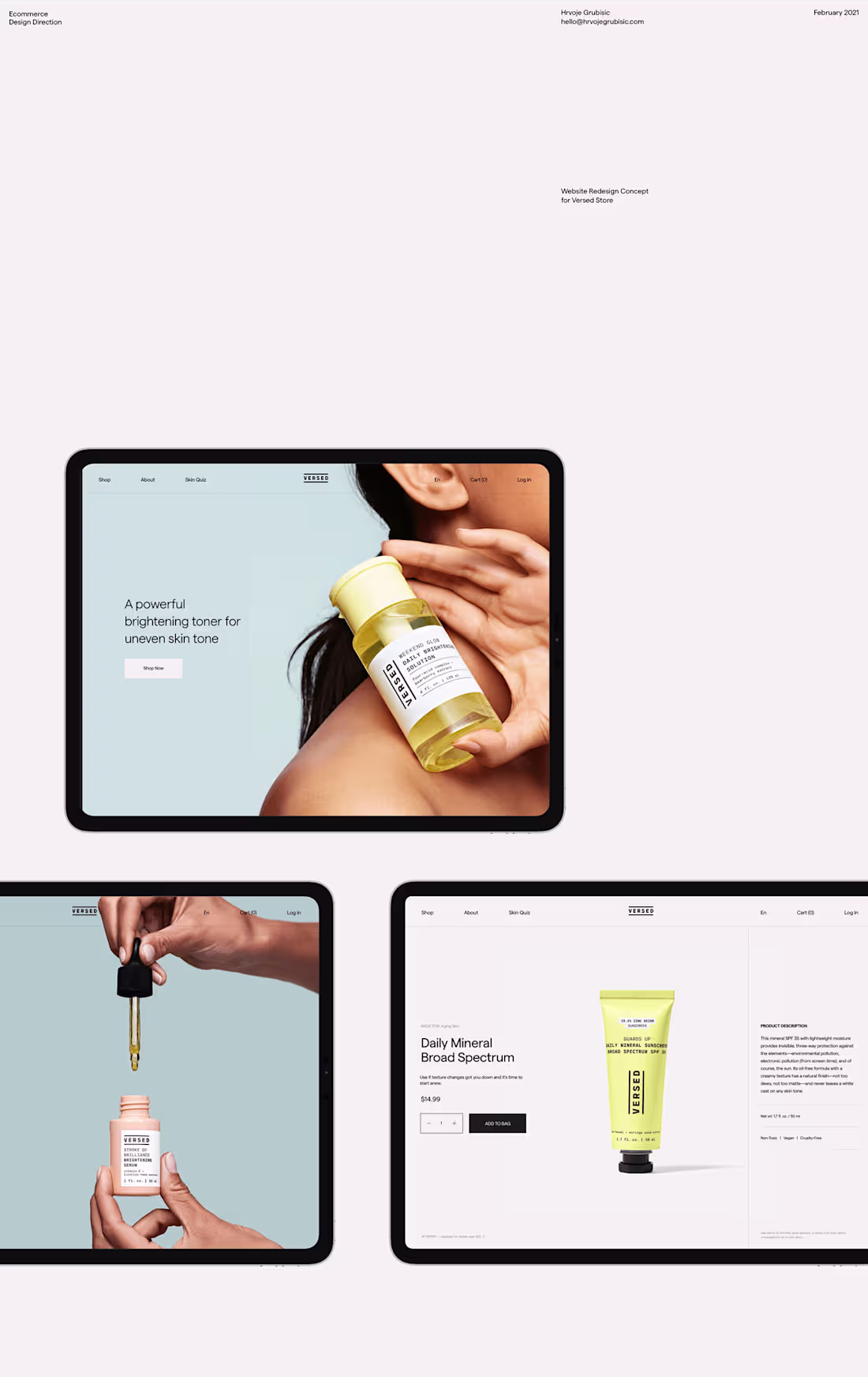 Cover image for Ecommerce —Design Direction