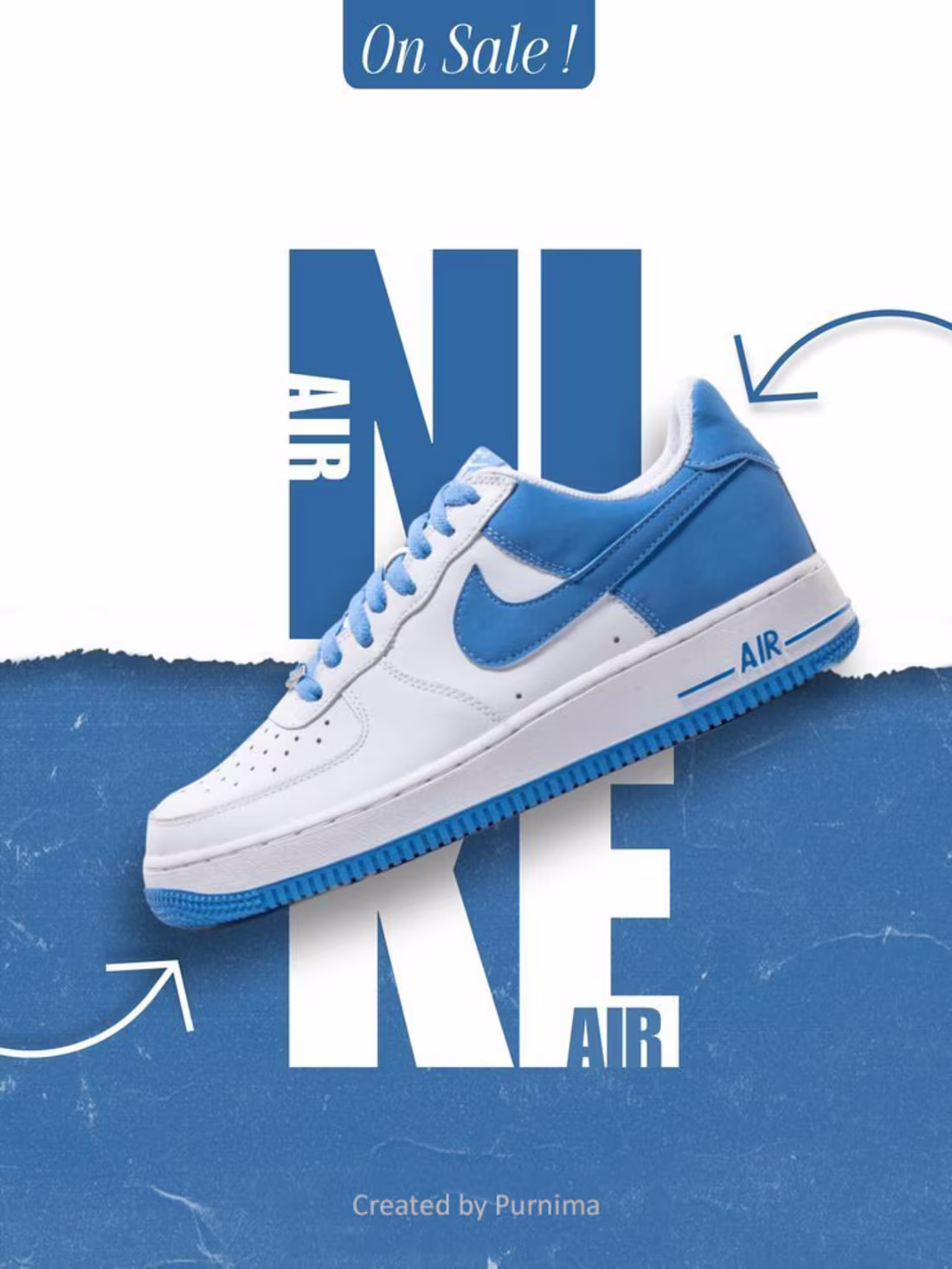 Cover image for NIKE AIR Shoes / Banner Design