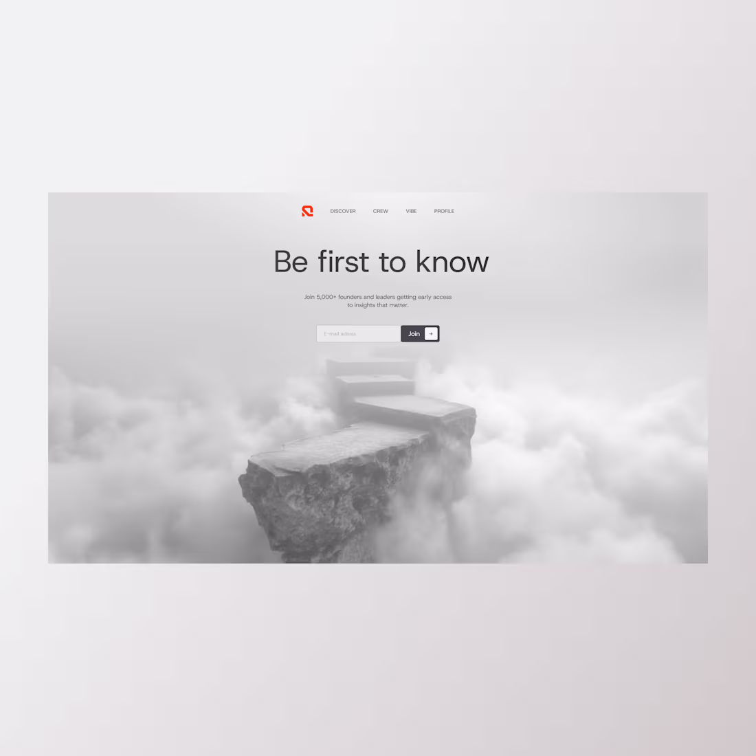 Cover image for technology newsletter landing page 