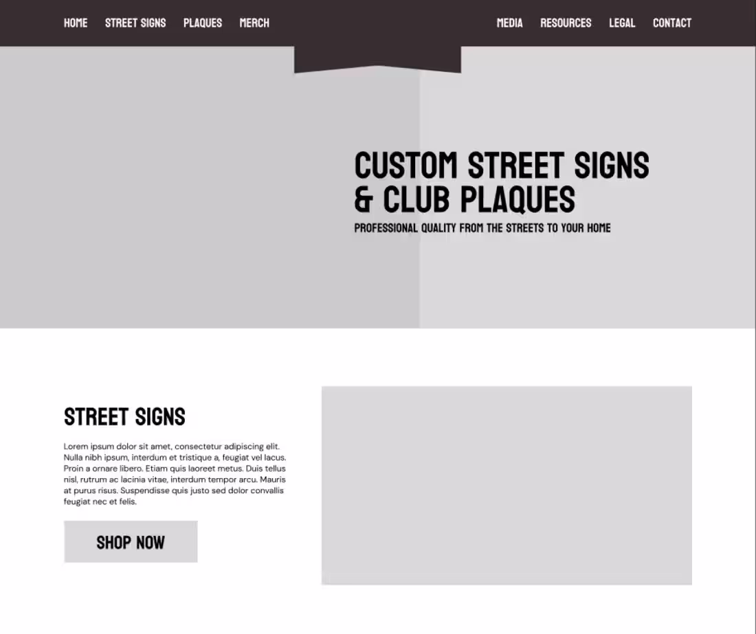 Cover image for Web Design - Lo-fi designs