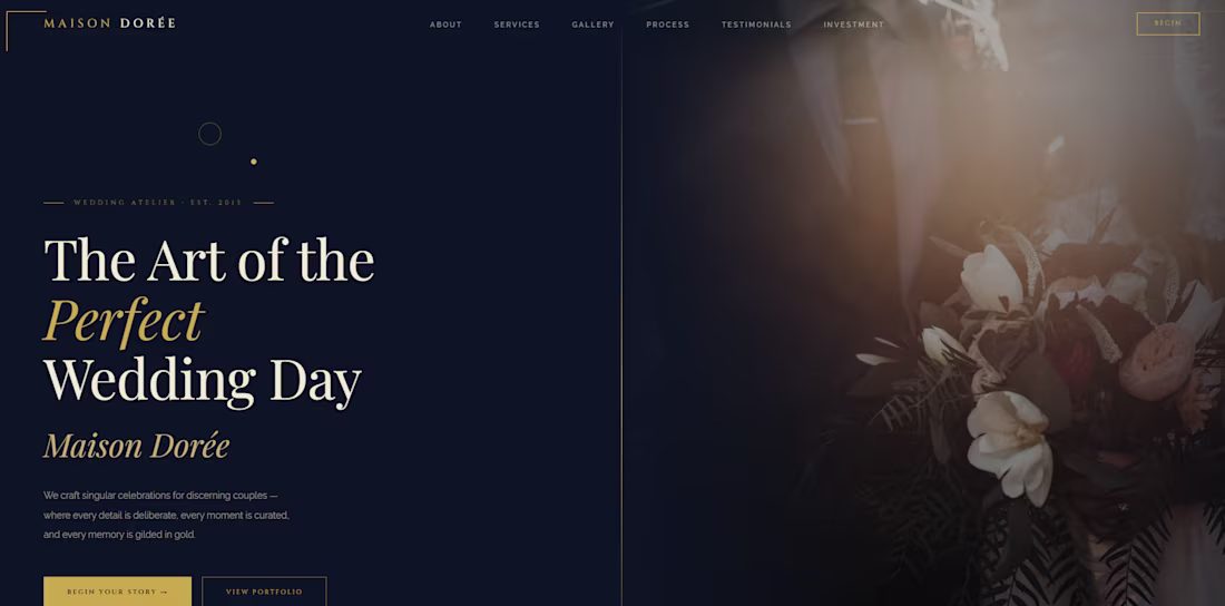 Cover image for Sample Wedding website build