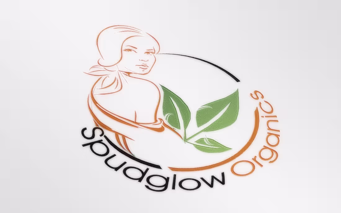 Cover image for ROOTED IN BEAUTY: UNVEILING THE RADIANT SPUDGLOW ORGANICS LOGO