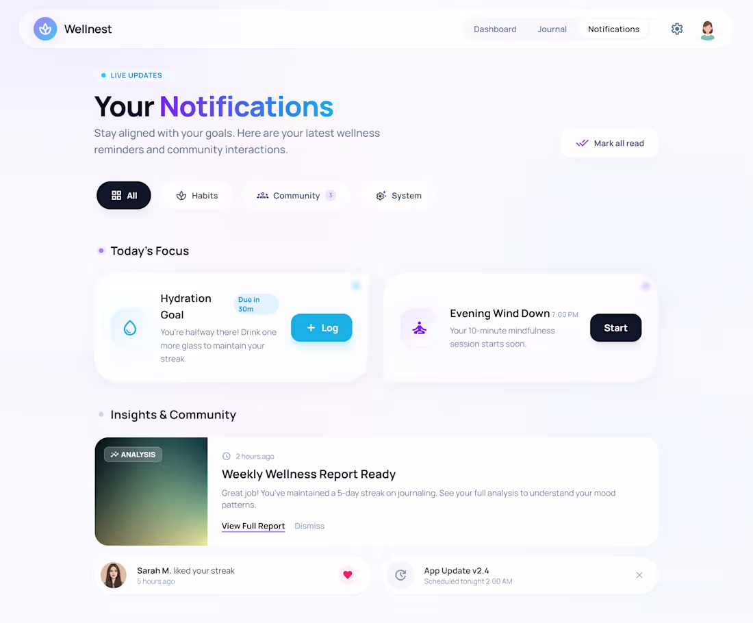 Cover image for Most health apps feel like a chore. I built one that feels l...