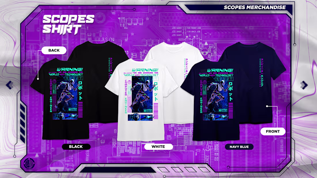 Cover image for Society of Computer Engineering Students (SCopES) Merch