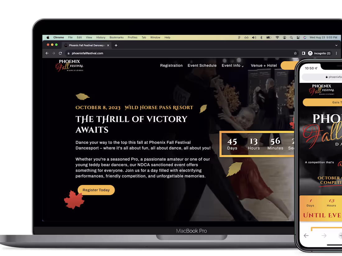 Cover image for WordPress Website Redesign | Event Website