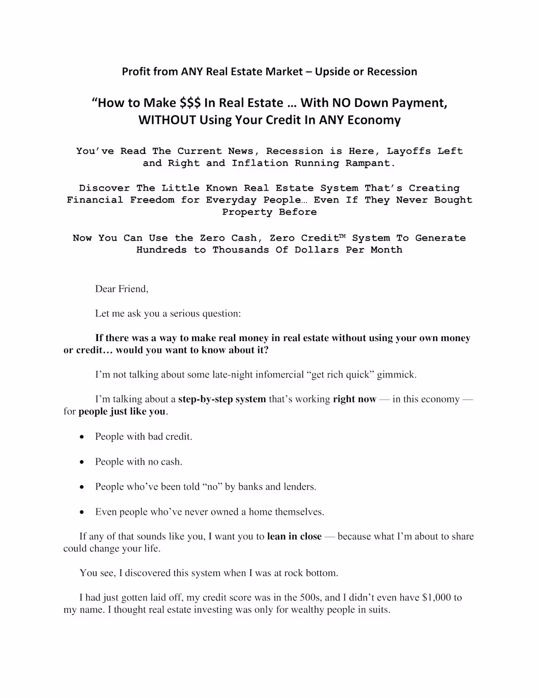 Cover image for Sales Letter Writing Sample