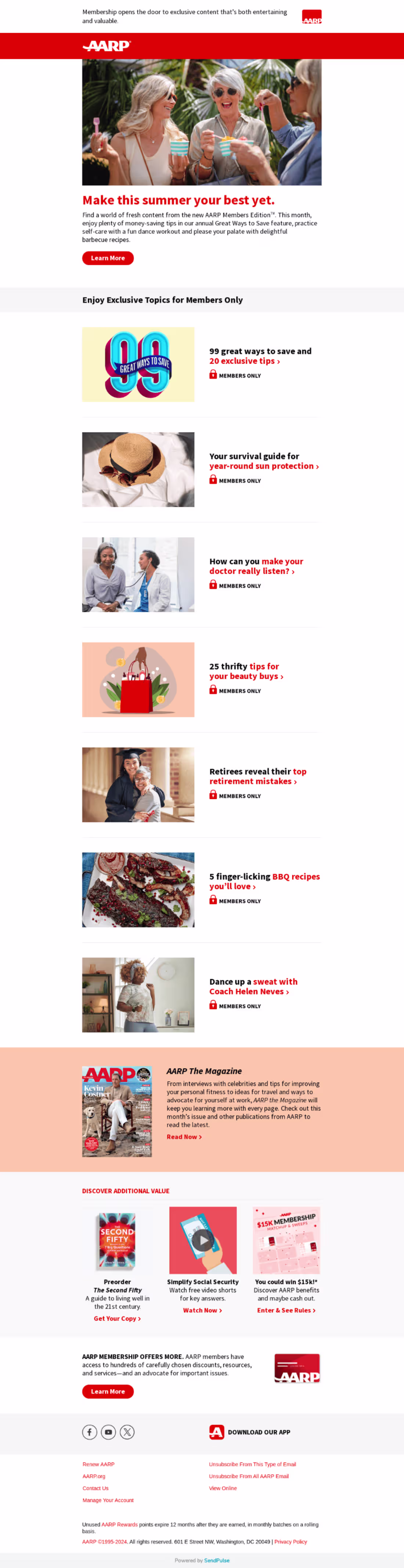 Cover image for Membership emails for large association