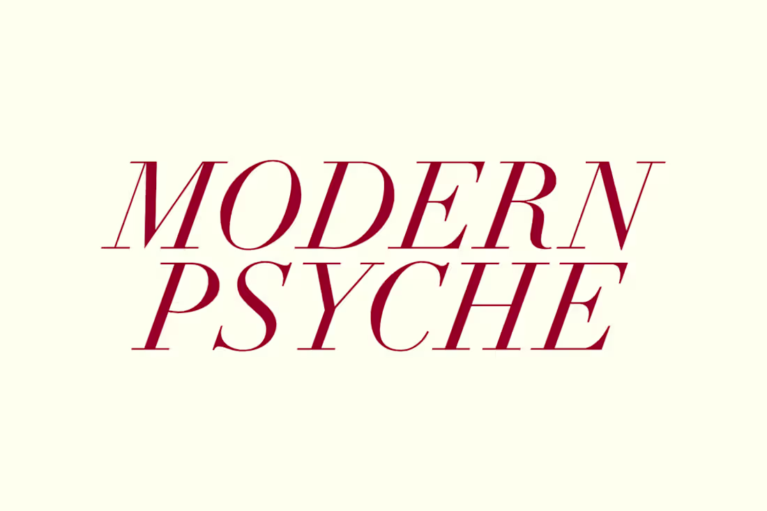 Cover image for Modern Pscyhe