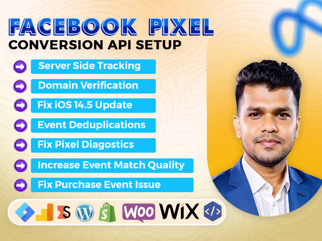 Cover image for Facebook Pixel, CAPI & Server-Side Tracking via GTM, GA4 iOS 