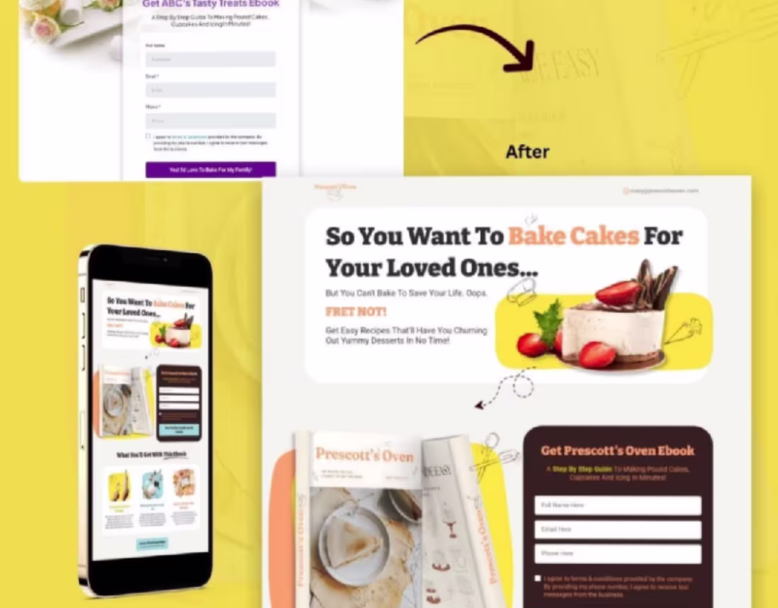 Cover image for lead capture page