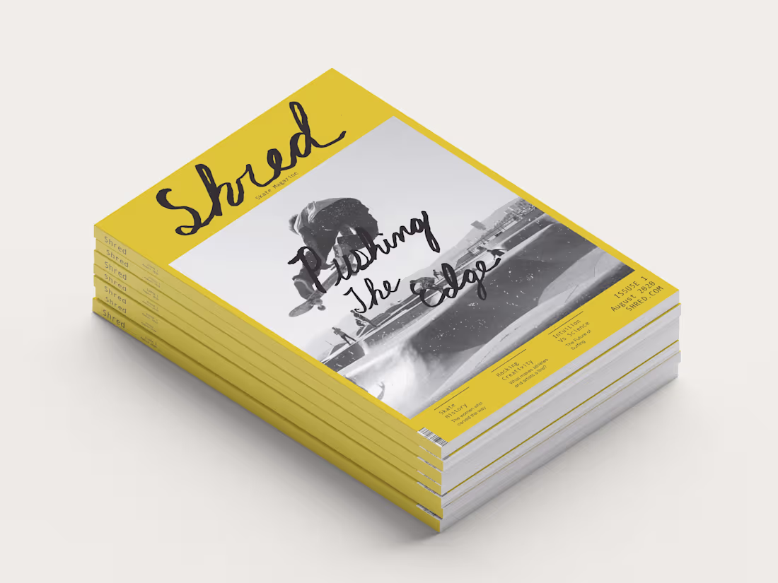 Cover image for Shred Mag