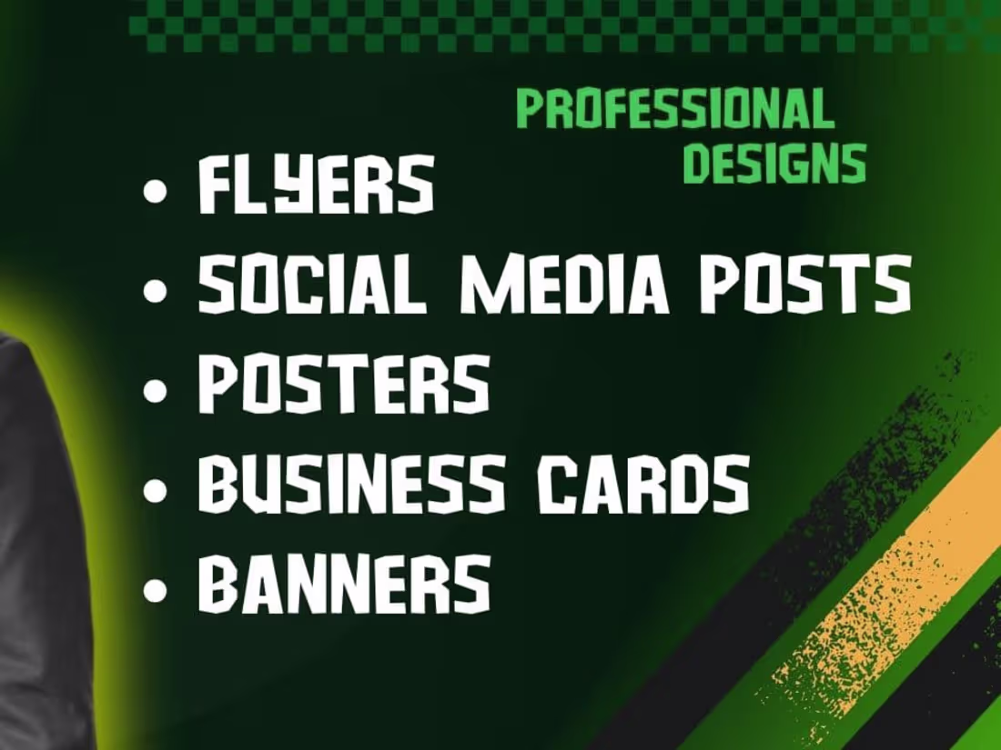 Cover image for professional flyers posters and social media posters