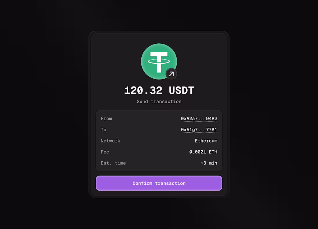 Cover image for Transaction preview