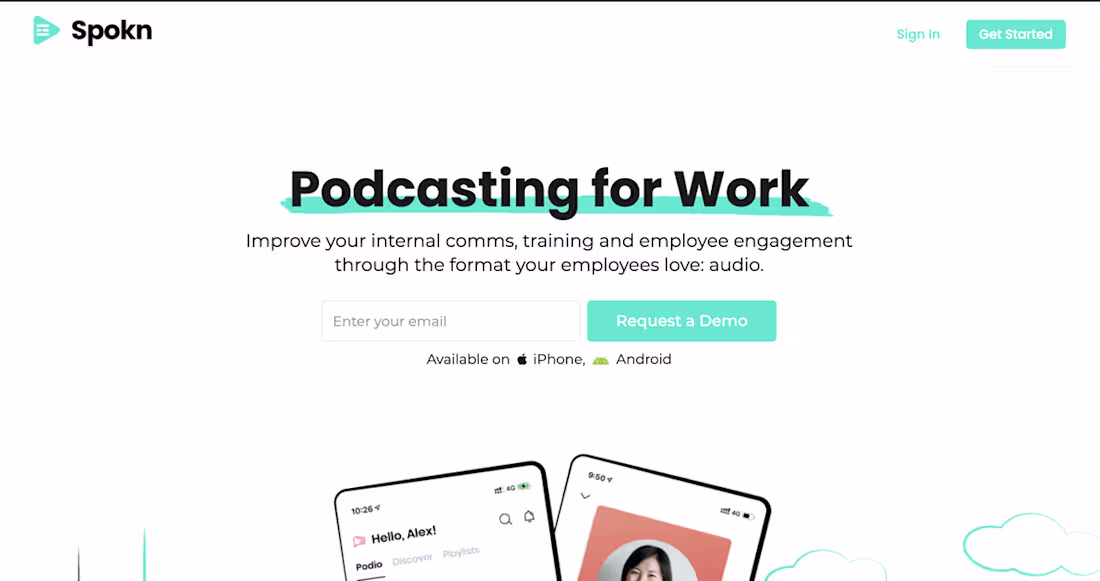 Cover image for Spokn | Podcasting for Work