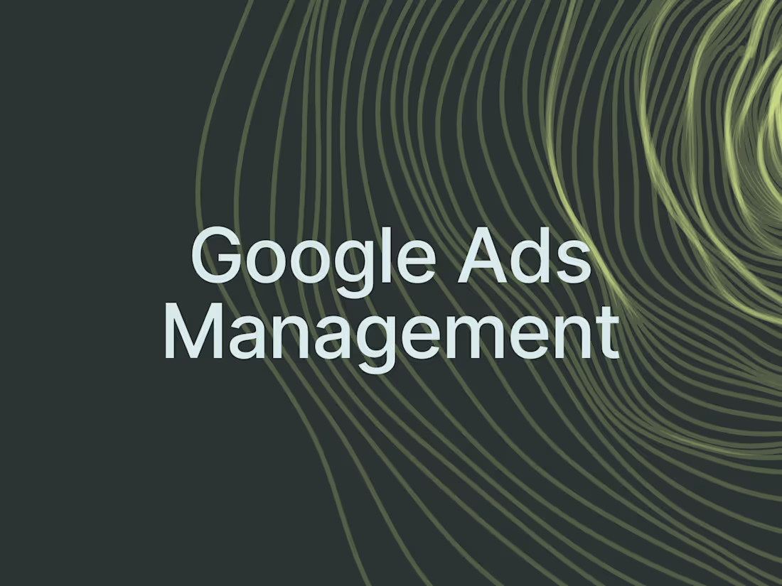 Cover image for Google Ads Management