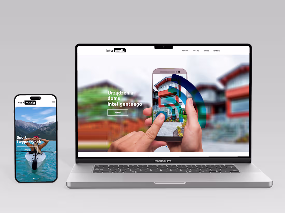 Cover image for Company website