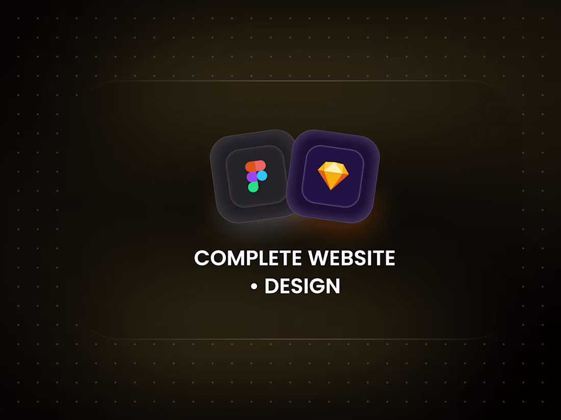 Cover image for Complete Website • Design (10-15 Pages)