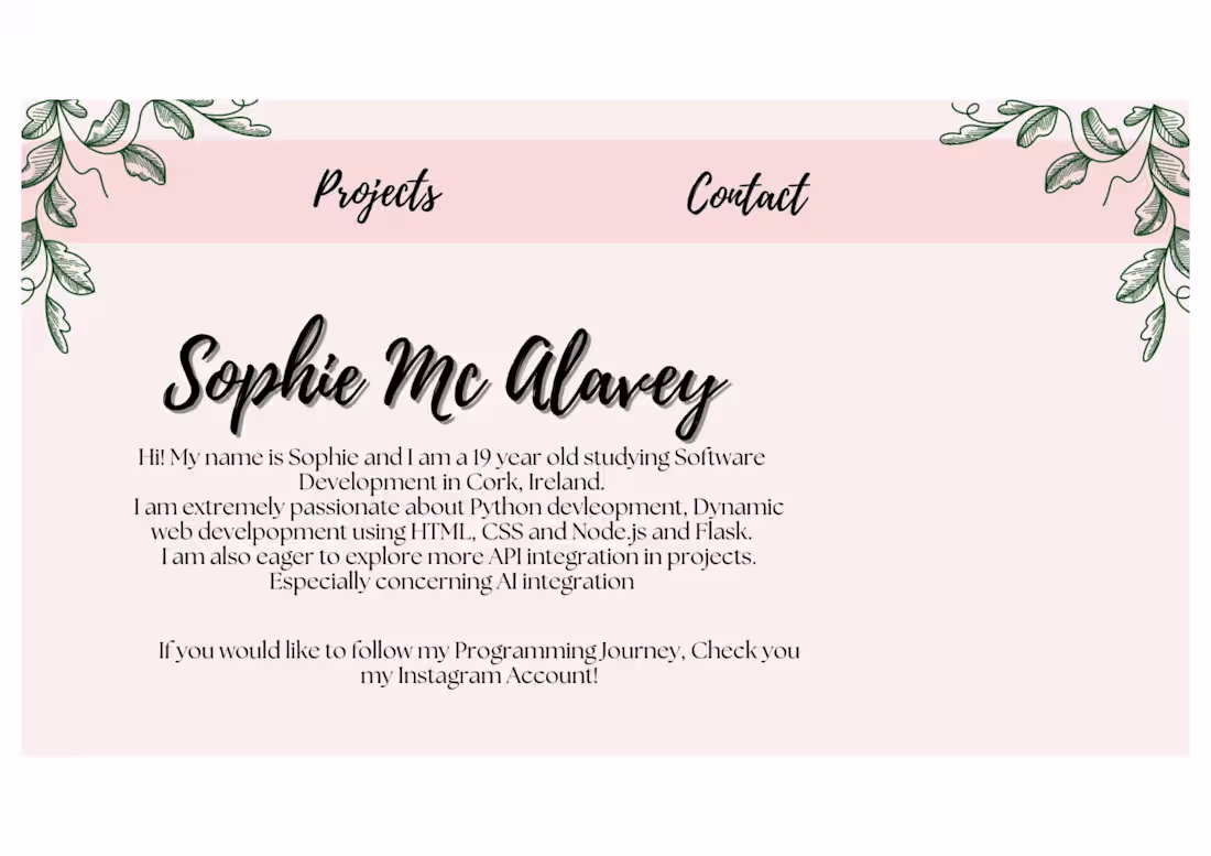 Cover image for Portfolio Website Design