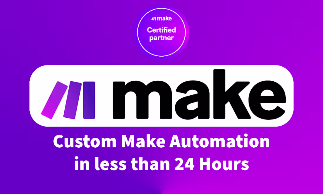 Cover image for AI-Enhanced Business Automation with Make.com