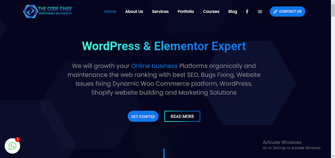 Cover image for Website Design & Development | Website Issues Fixing