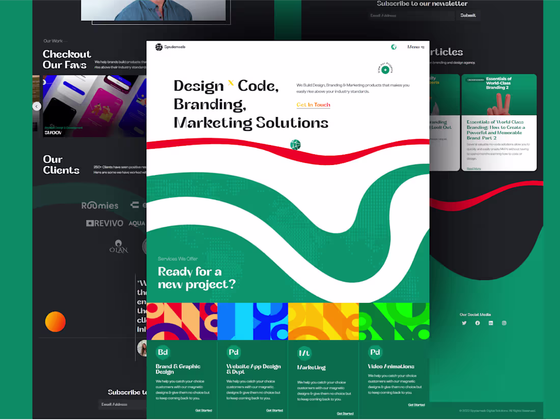 Cover image for Landing Page Development in Framer