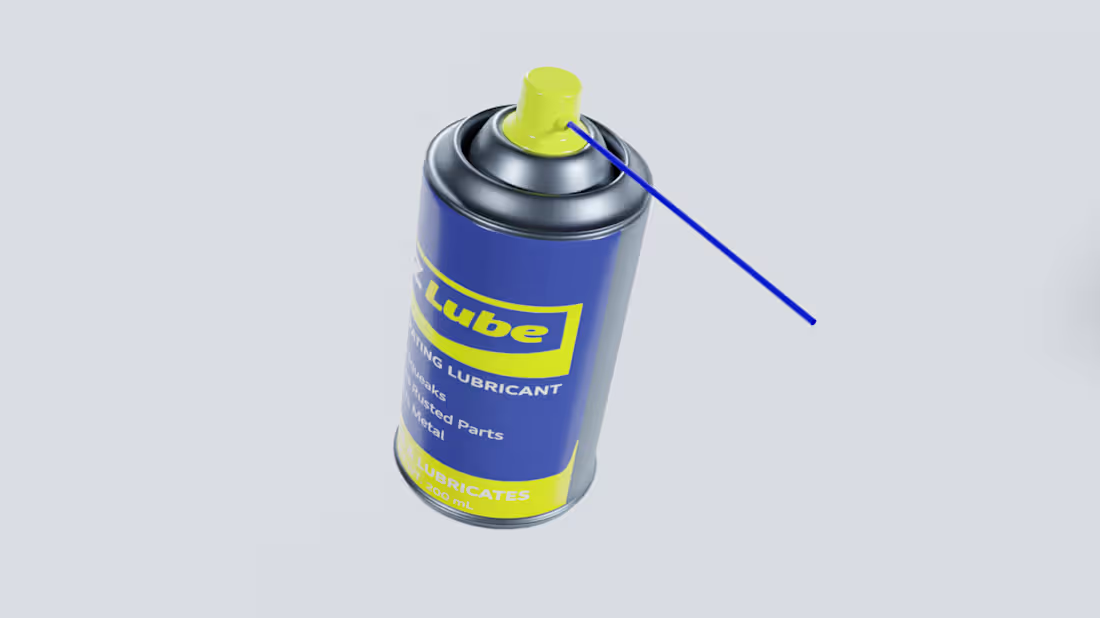 Cover image for EzLube Lubricant Spray - 3D