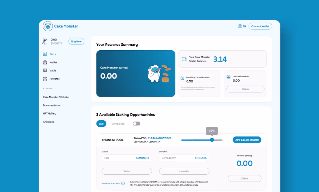 Cover image for Cake Monster