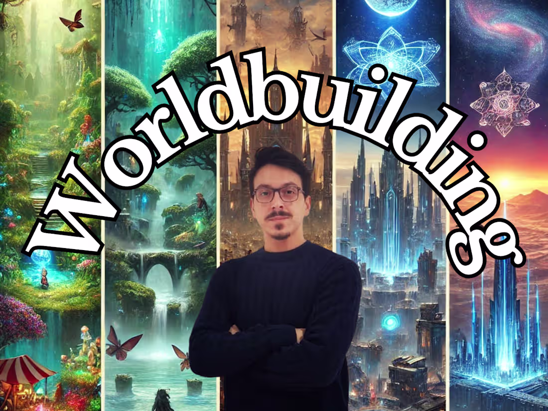 Cover image for Immersive Worldbuilding for Fantasy, Sci‑Fi, LitRPG & Games