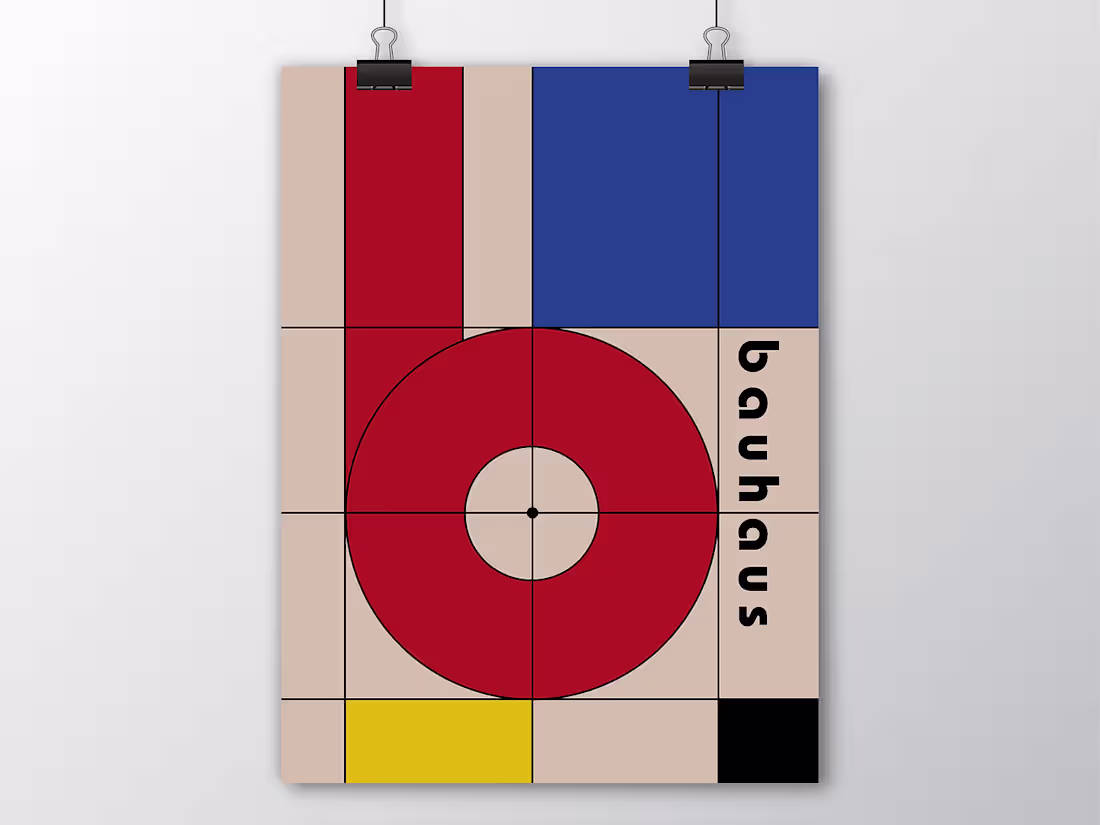 Cover image for Bauhaus Typography Poster