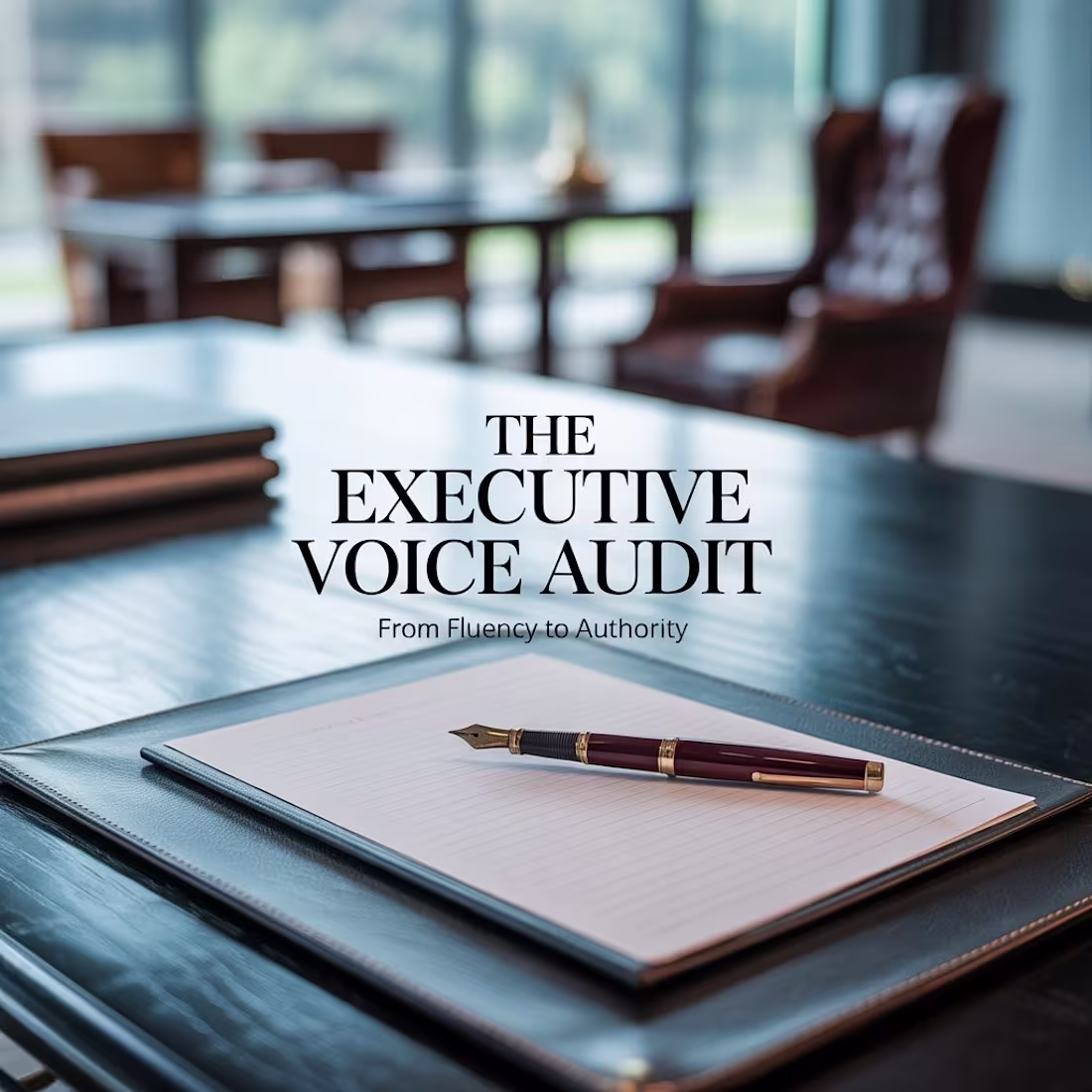 Cover image for The Executive Voice Audit