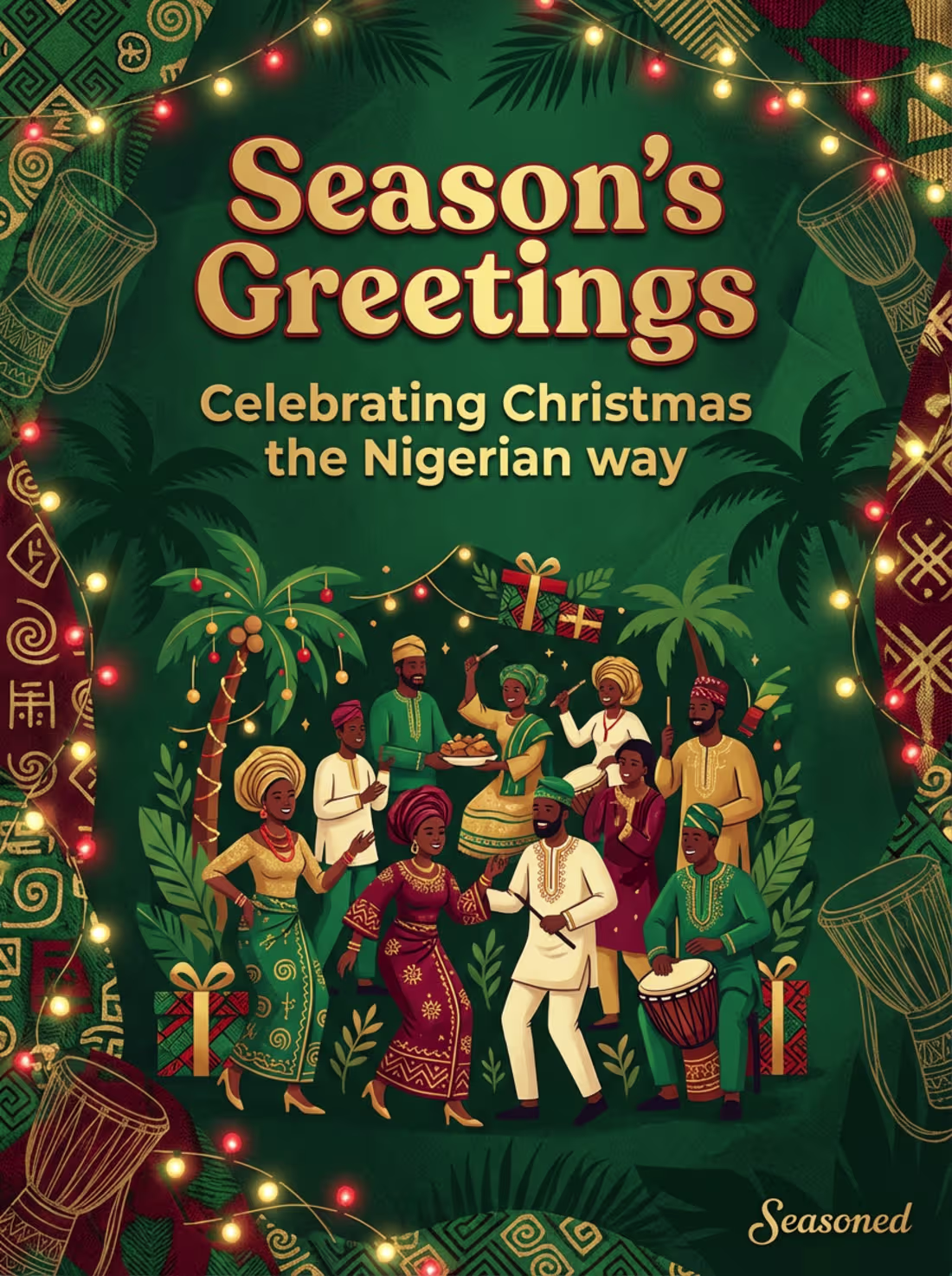 Cover image for I used @Lovart AI to design a set of culture-inspired holida...