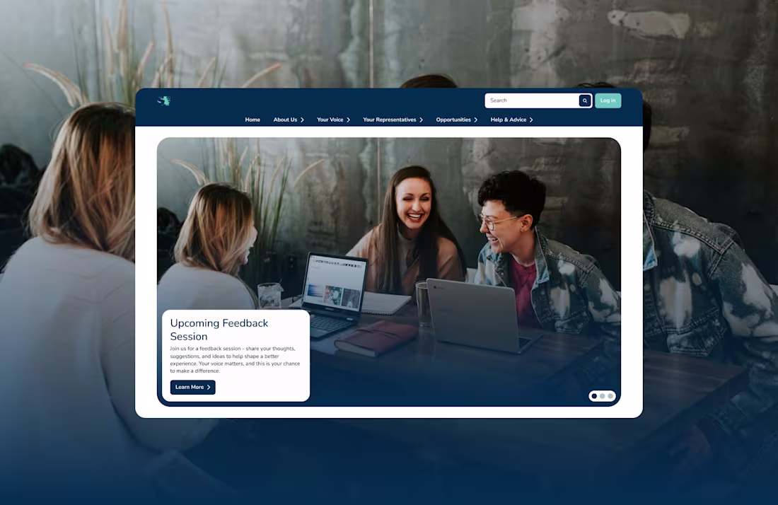Cover image for Arden, Students' Union Website Redesign