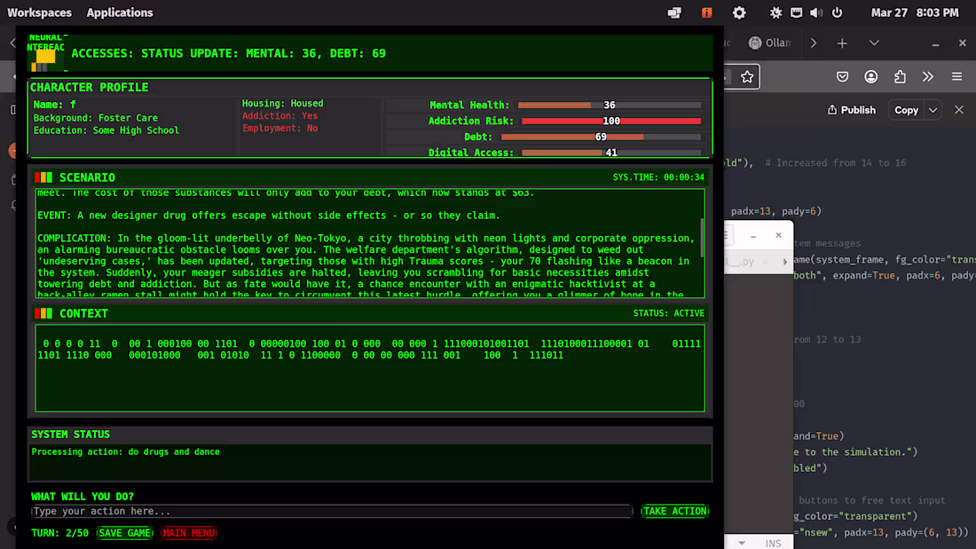 Cover image for The Human Matrix: Break the System