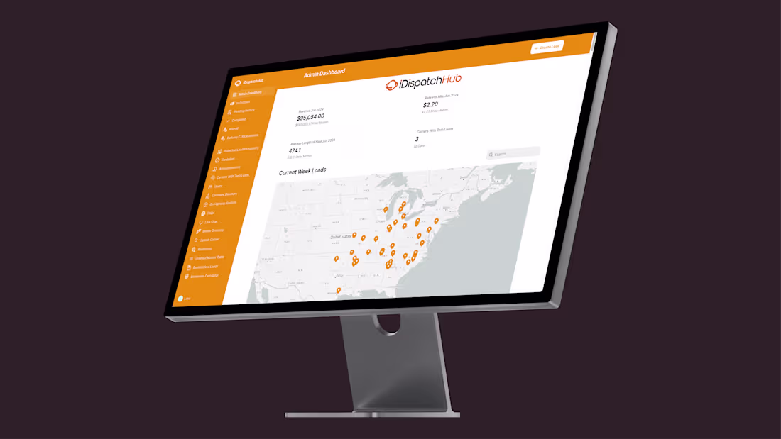 Cover image for iDispatchHub App Development for Innovative Logistics Group